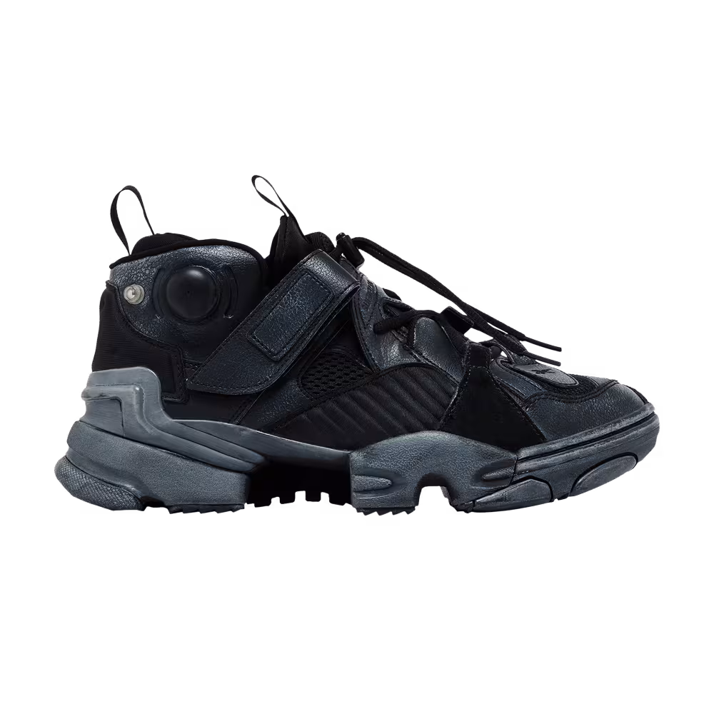 Vetements x Reebok Genetically Modified Pump Black
