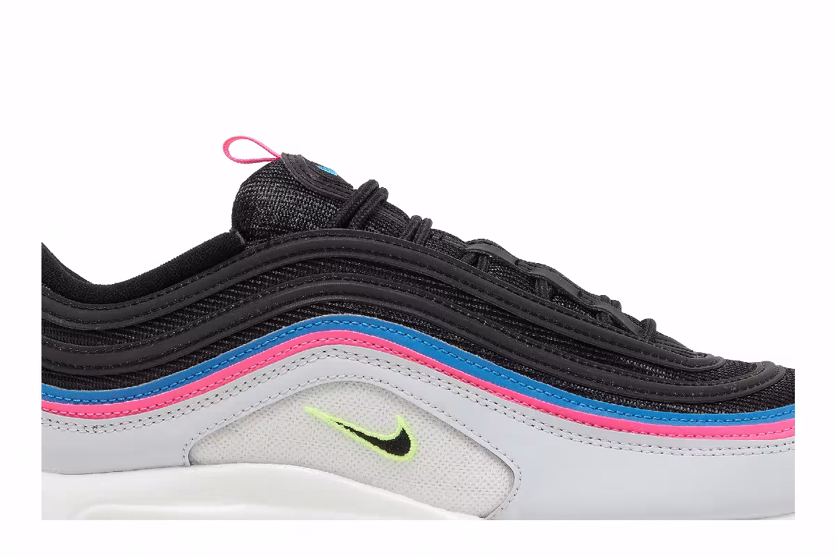 Nike Air Max 97 Black Neon, view 3