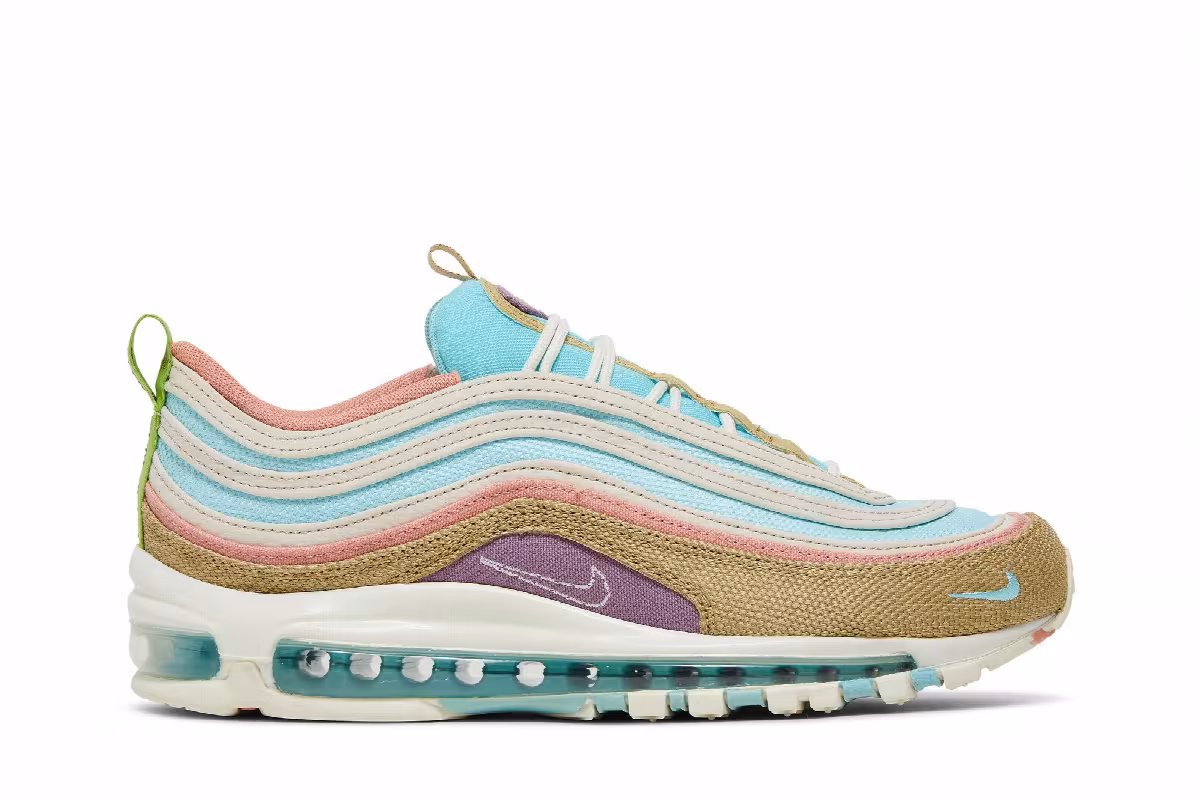 Nike Air Max 97 SE Sun Club - Copa Wheat Grass, view 2
