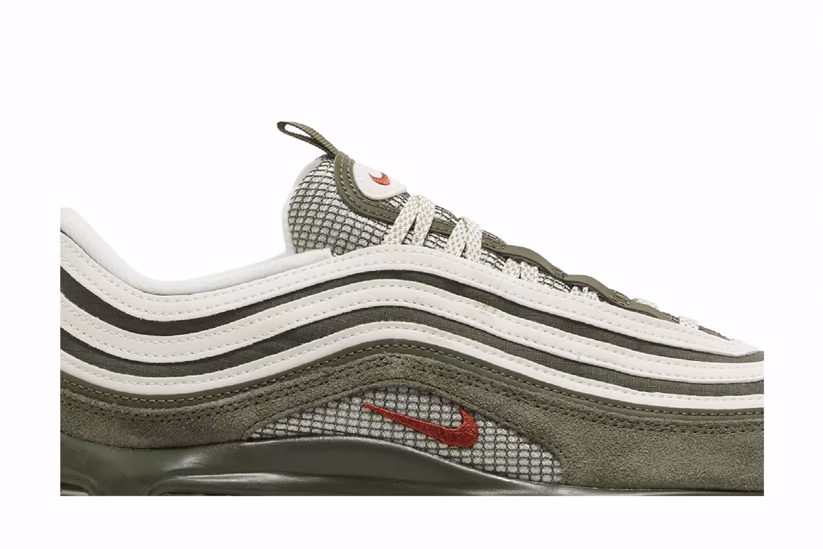 Nike Air Max 97 Cargo Khaki Rugged Orange, view 3