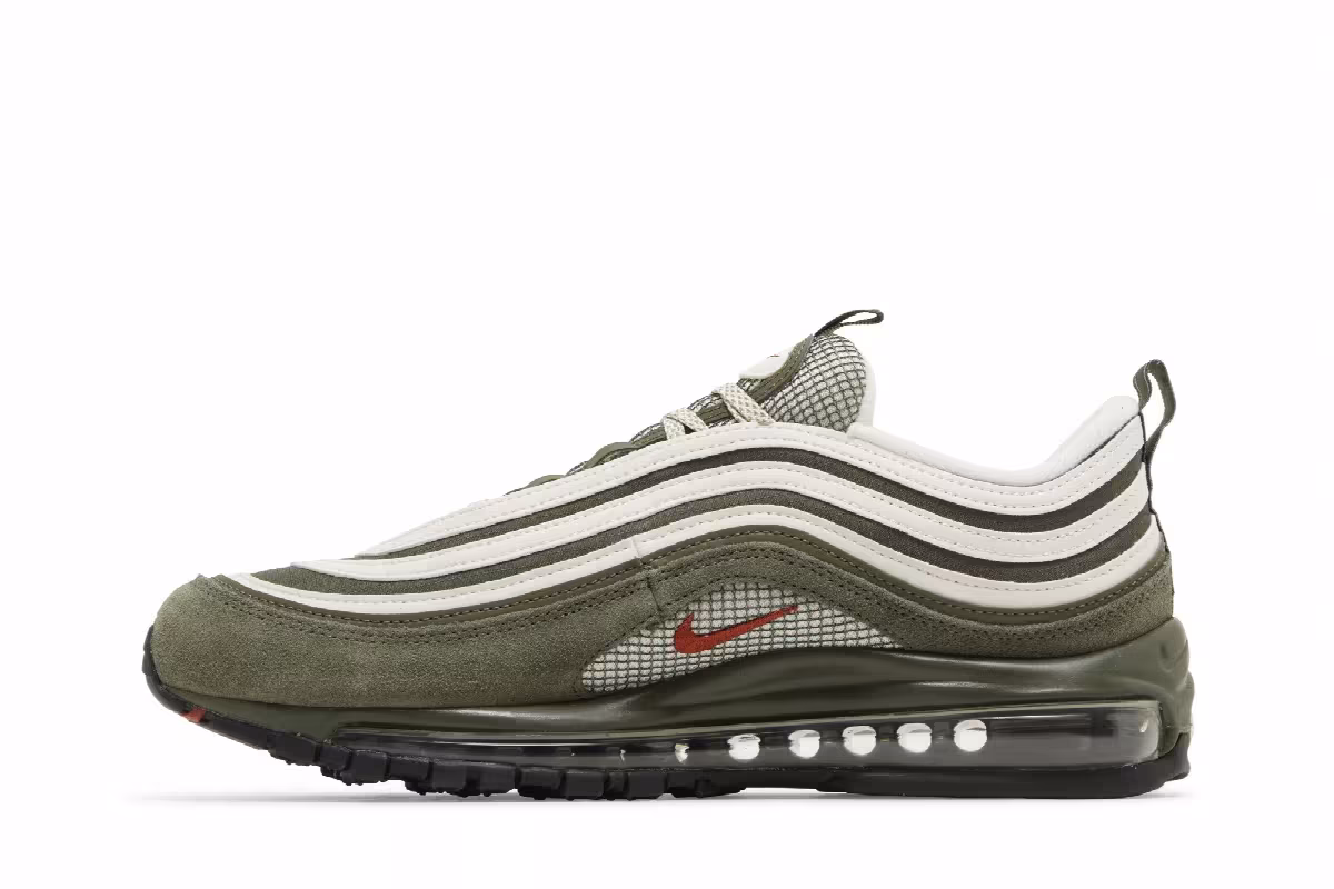 Nike Air Max 97 Cargo Khaki Rugged Orange, view 4