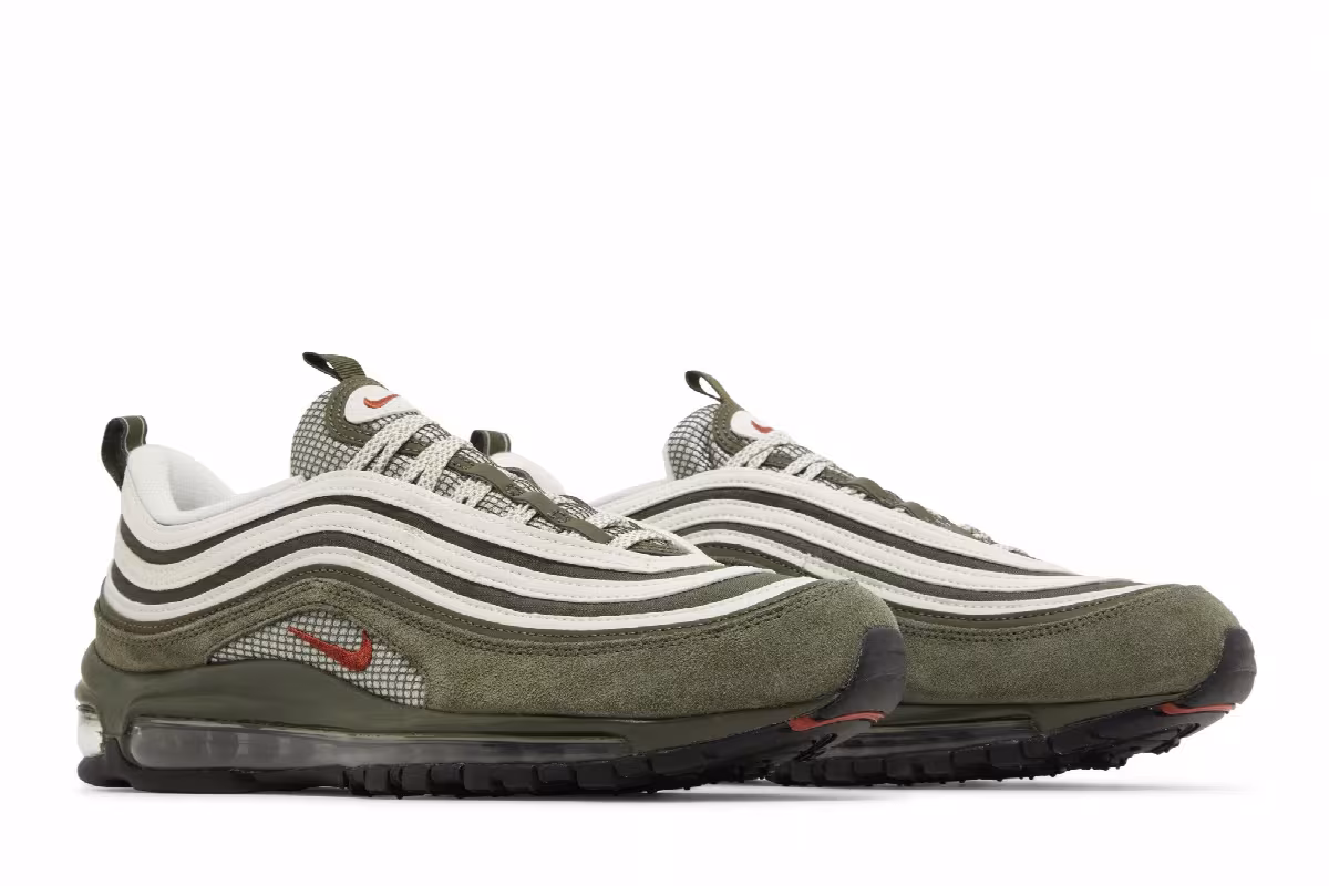 Nike Air Max 97 Cargo Khaki Rugged Orange, view 9