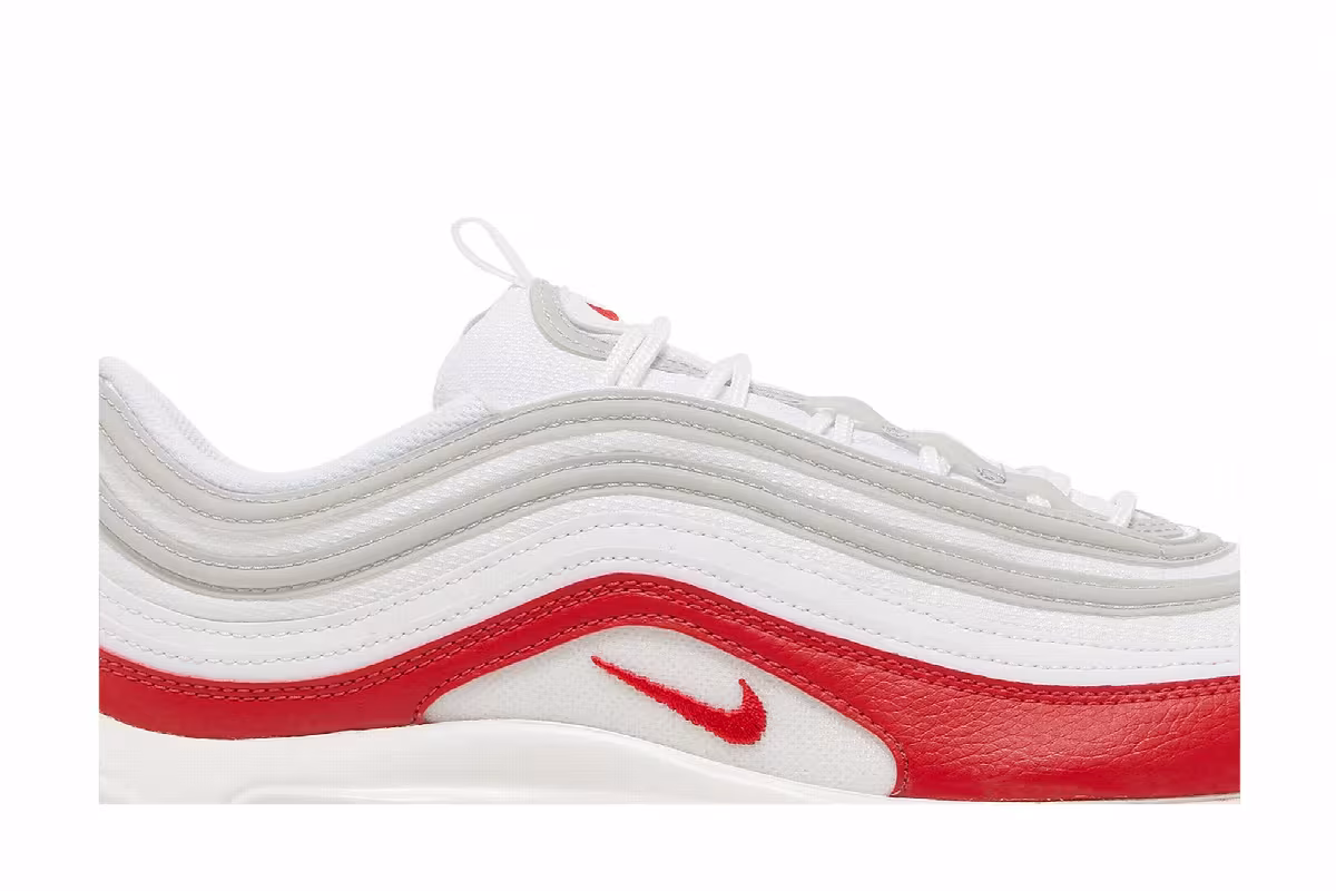 Nike Air Max 97 White University Red, view 3