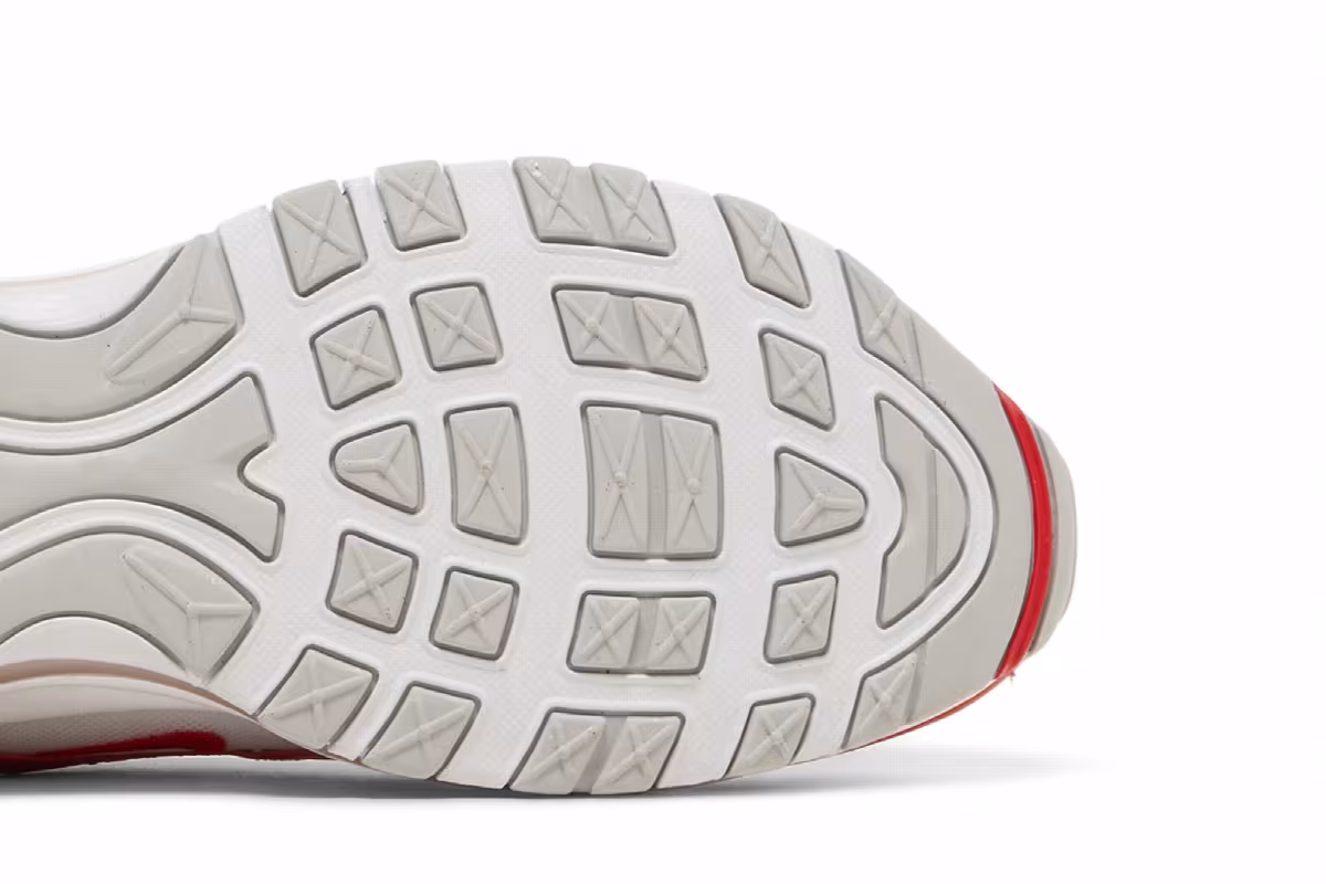 Nike Air Max 97 White University Red, view 6