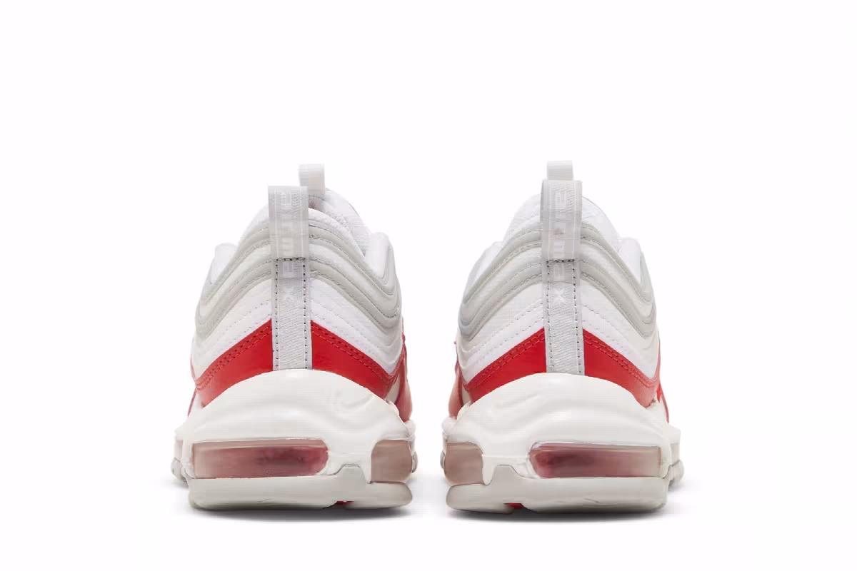 Nike Air Max 97 White University Red, view 7