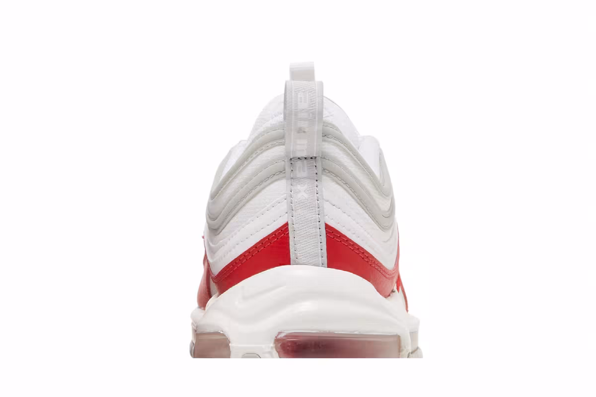 Nike Air Max 97 White University Red, view 8