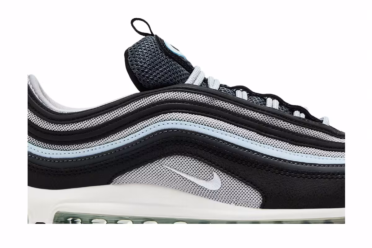 Nike Air Max 97 Black Iron Grey, view 3