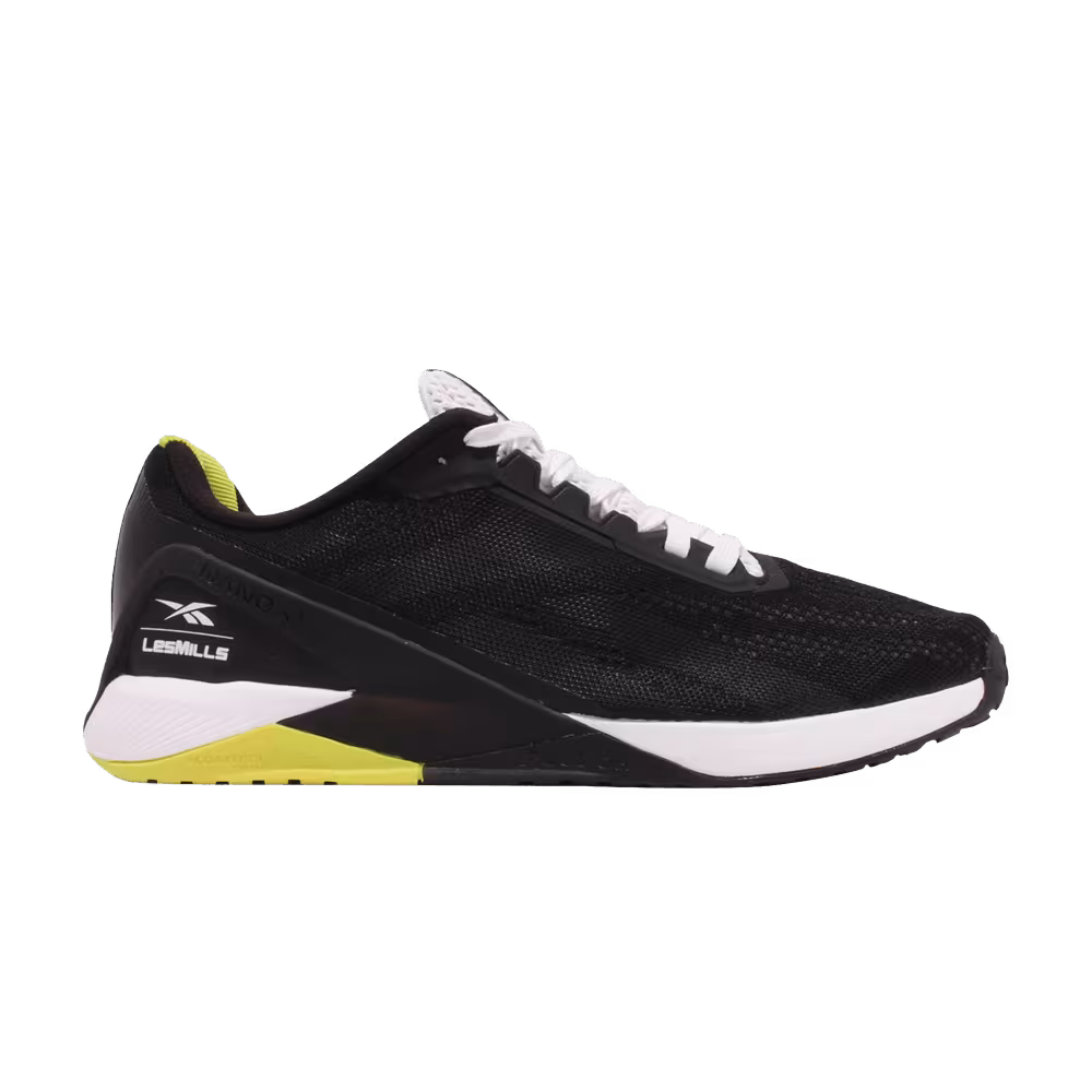 Les Mills x Reebok Nano X1 Black Acid Yellow