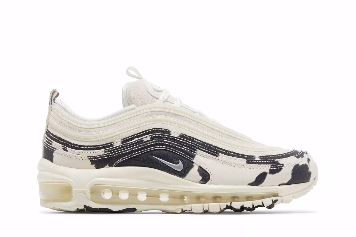 Nike Women's Air Max 97 Cow Print, view 2