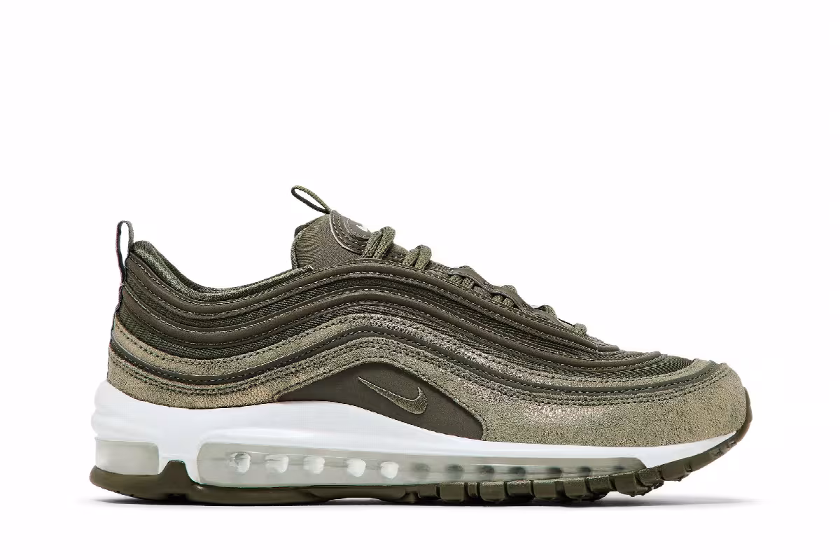 Nike Women's Air Max 97 Medium Olive, view 2