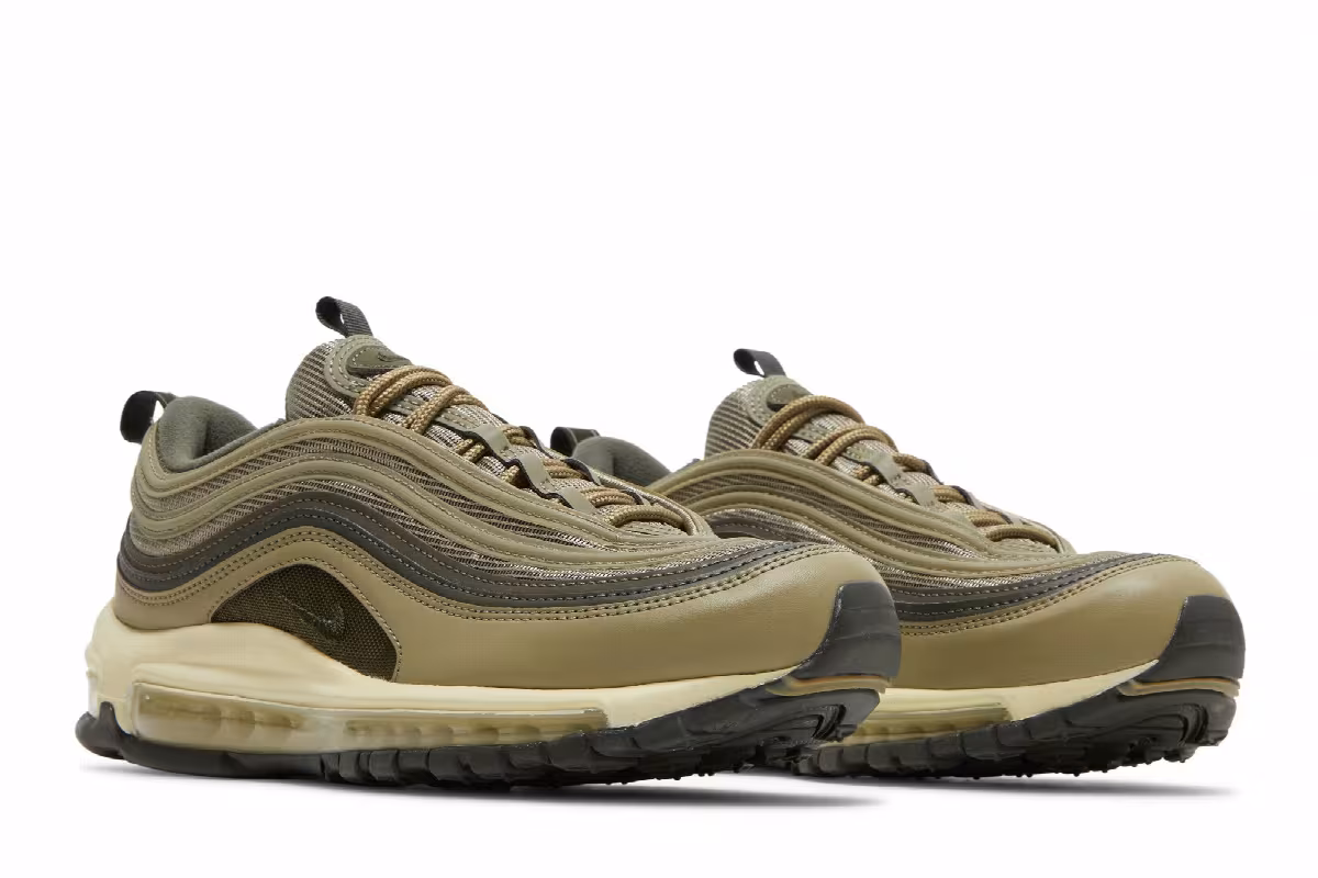 Nike Women's Air Max 97 Neutral Olive, view 9