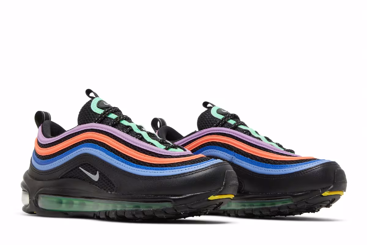 Nike Women's Air Max 97 Multi-Color, view 9