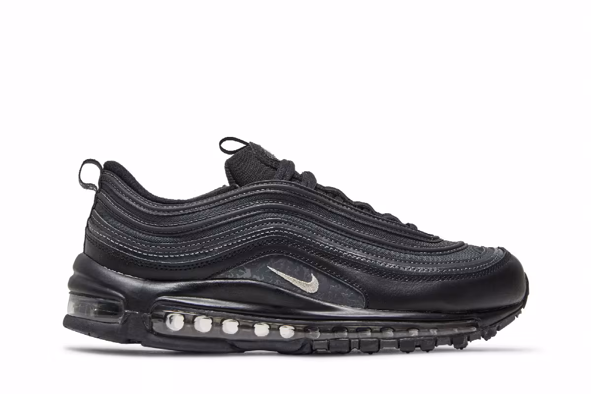 Nike Women's Air Max 97 Black Metallic Pewter, view 2