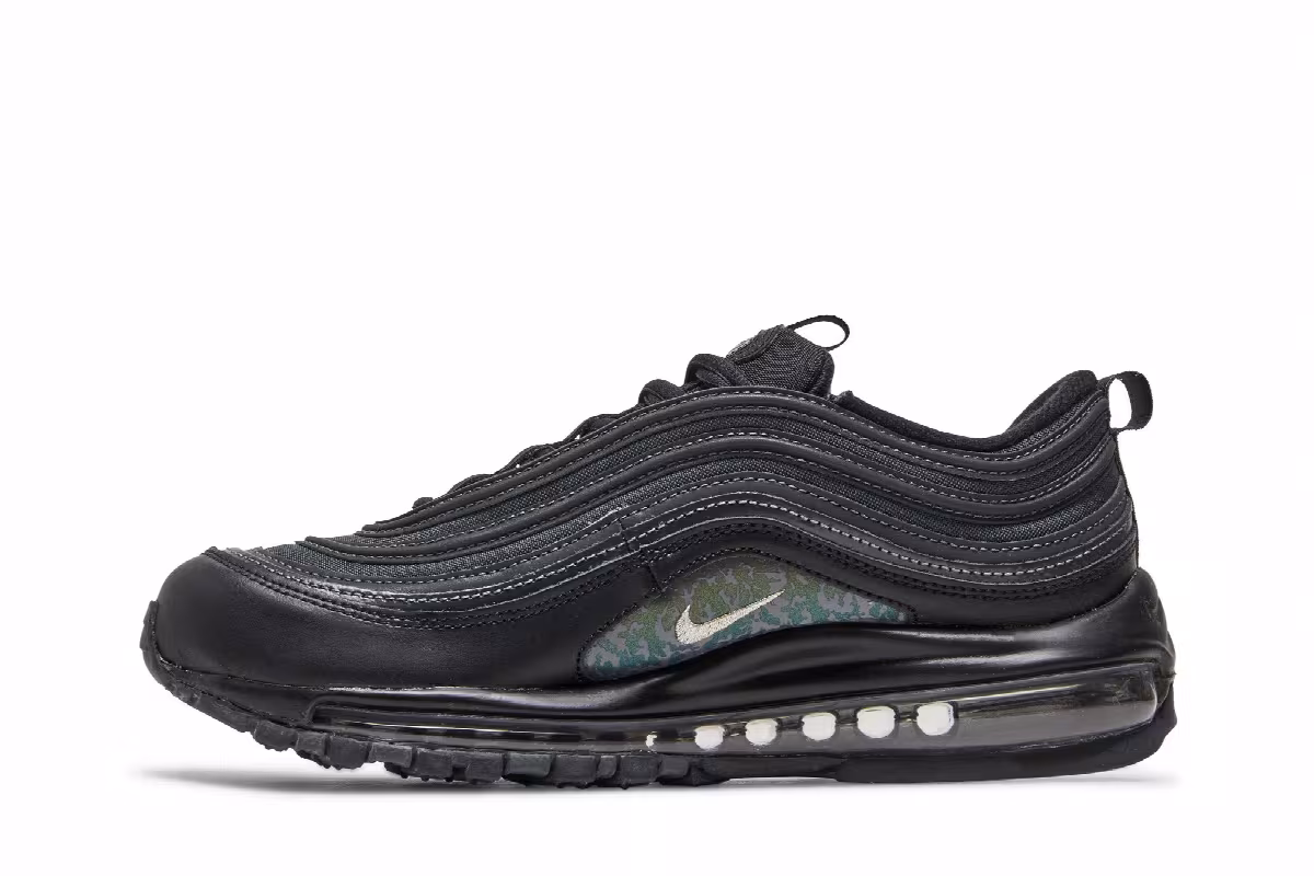 Nike Women's Air Max 97 Black Metallic Pewter, view 4