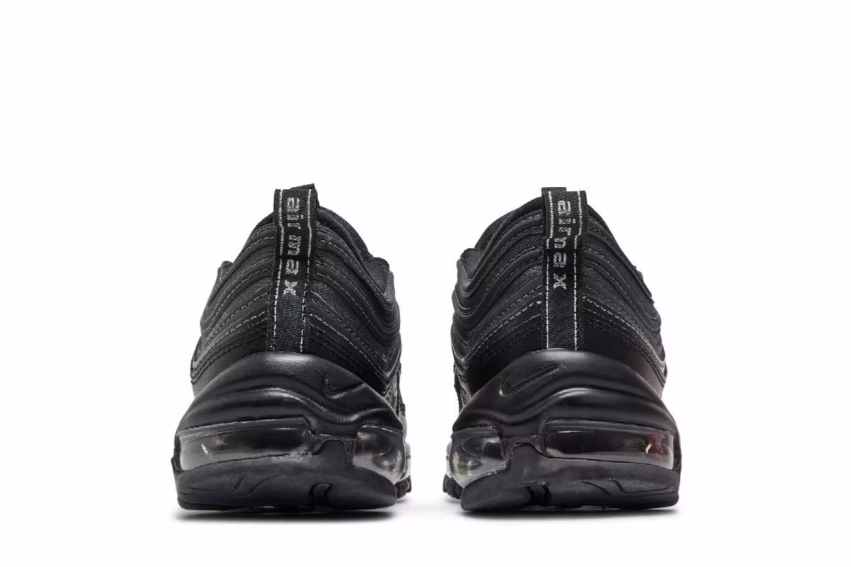Nike Women's Air Max 97 Black Metallic Pewter, view 7
