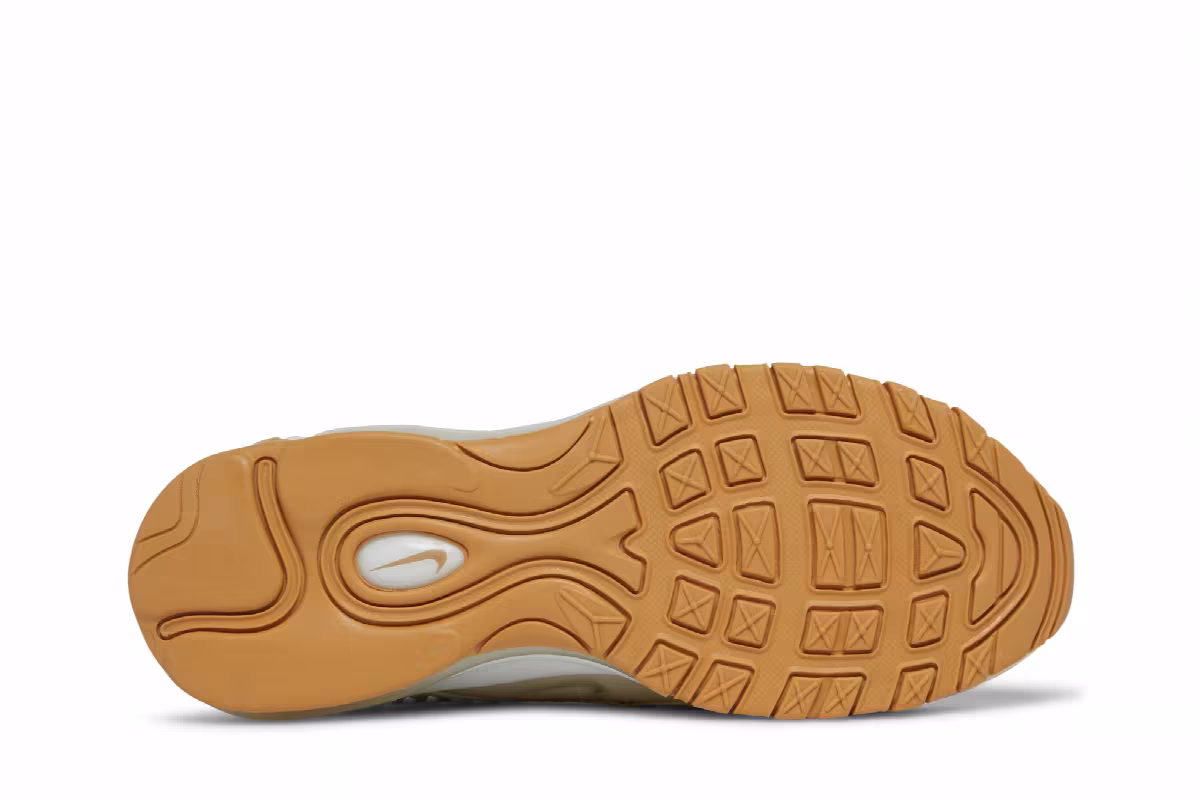 Nike Women's Air Max 97 LX Woven Fossil, view 5