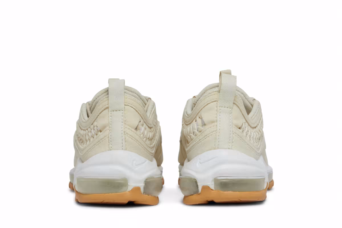Nike Women's Air Max 97 LX Woven Fossil, view 7