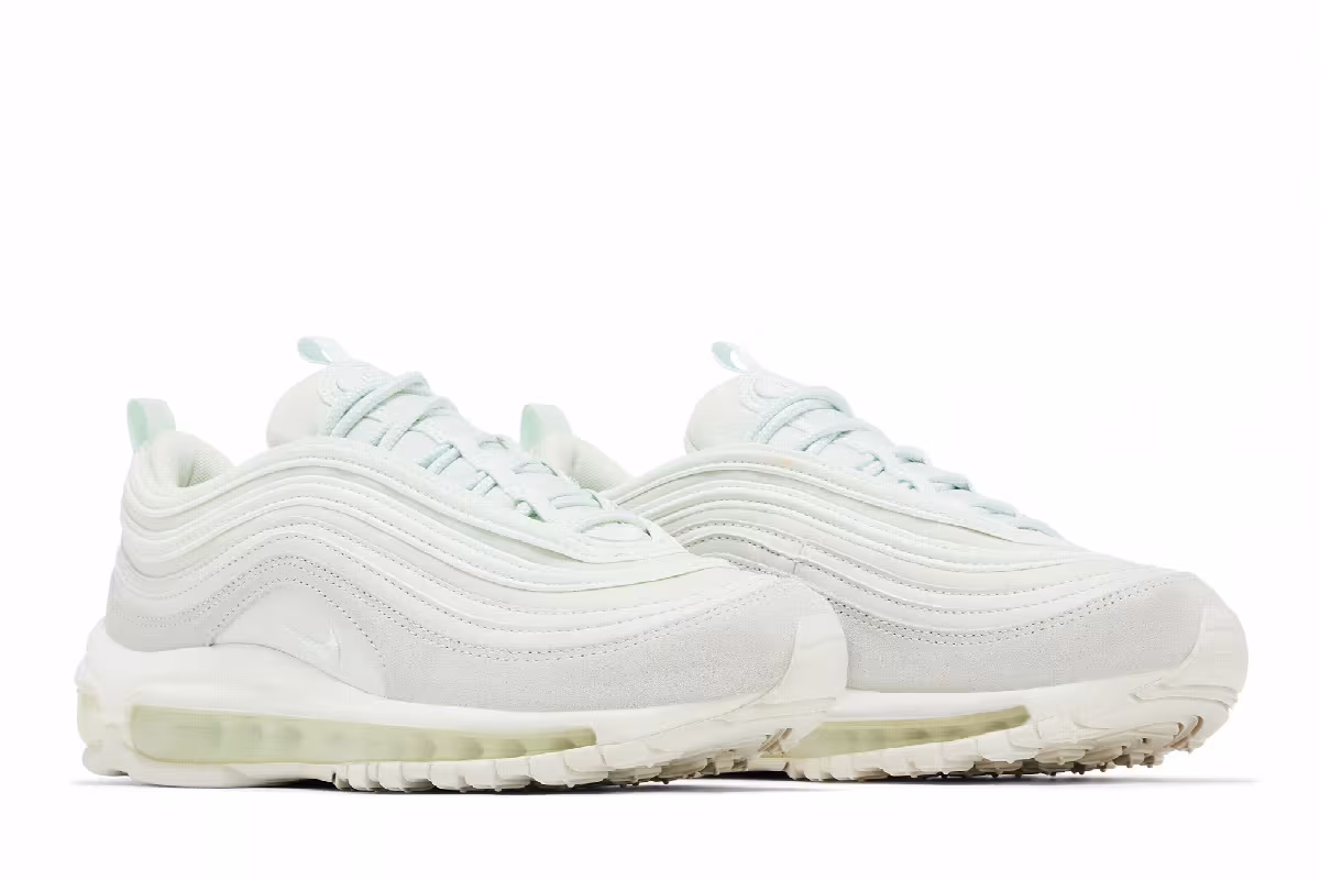 Nike Women's Air Max 97 Barely Green, view 9