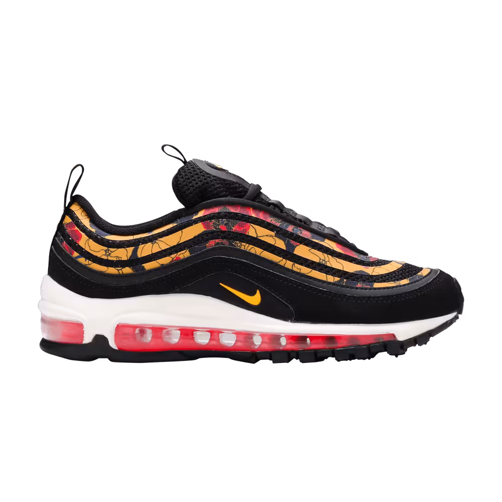 Nike Women's Air Max 97 SE Gold Floral