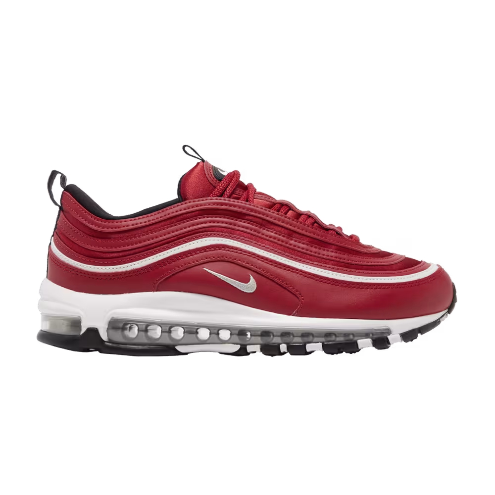 Nike Women's Air Max 97 Red Satin