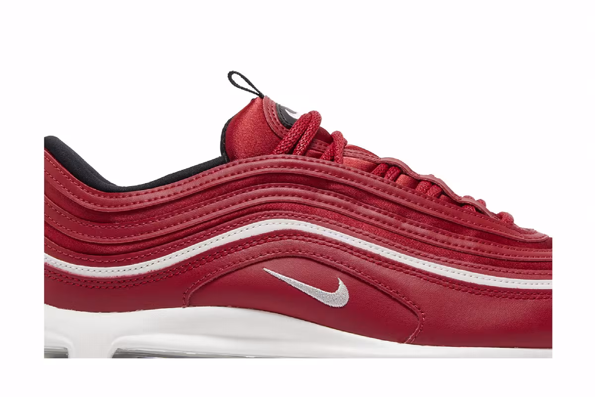 Nike Women's Air Max 97 Red Satin, view 3