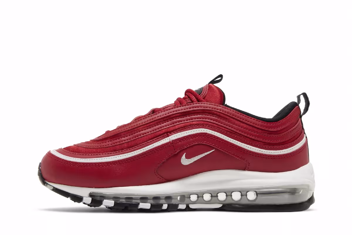 Nike Women's Air Max 97 Red Satin, view 4