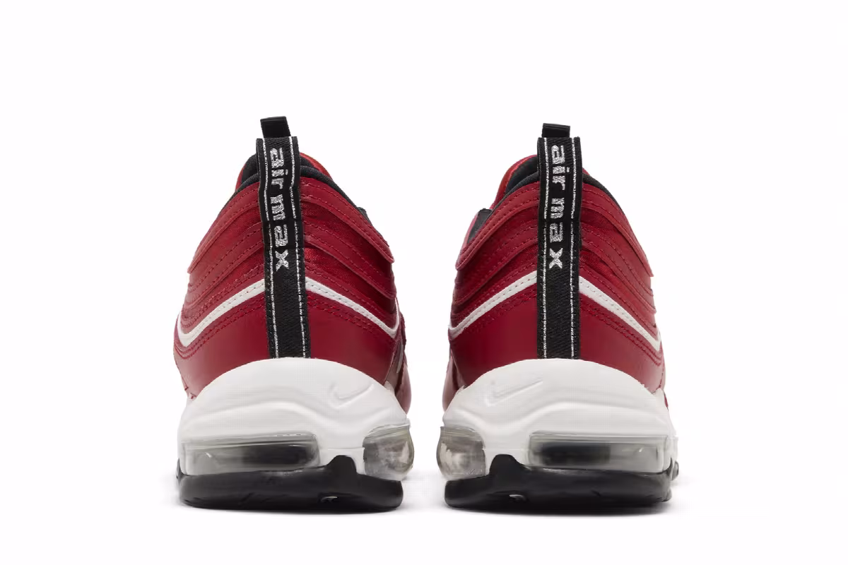 Nike Women's Air Max 97 Red Satin, view 7