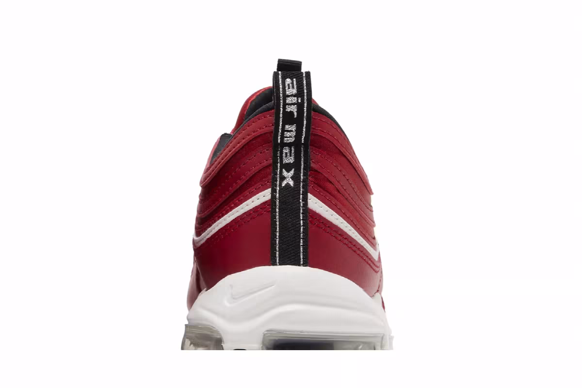 Nike Women's Air Max 97 Red Satin, view 8