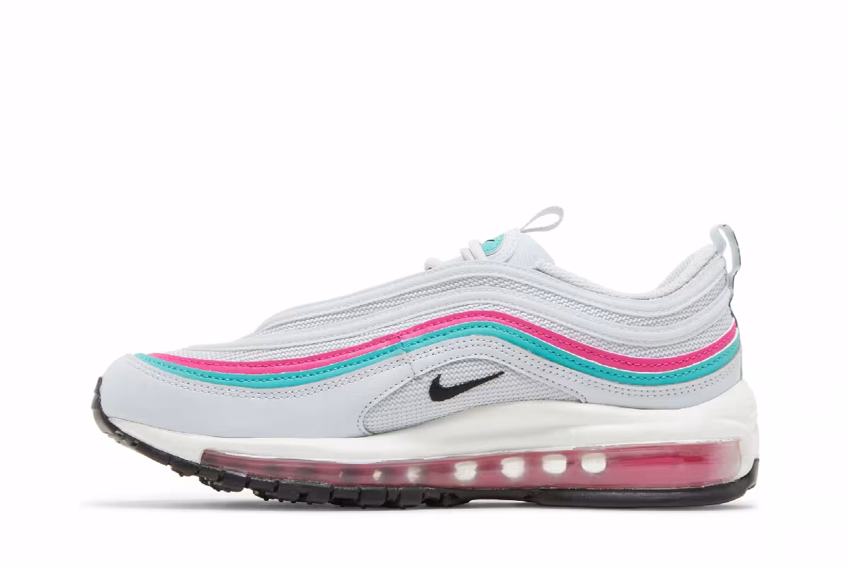 Nike Women's Air Max 97 Silver Beach, view 4