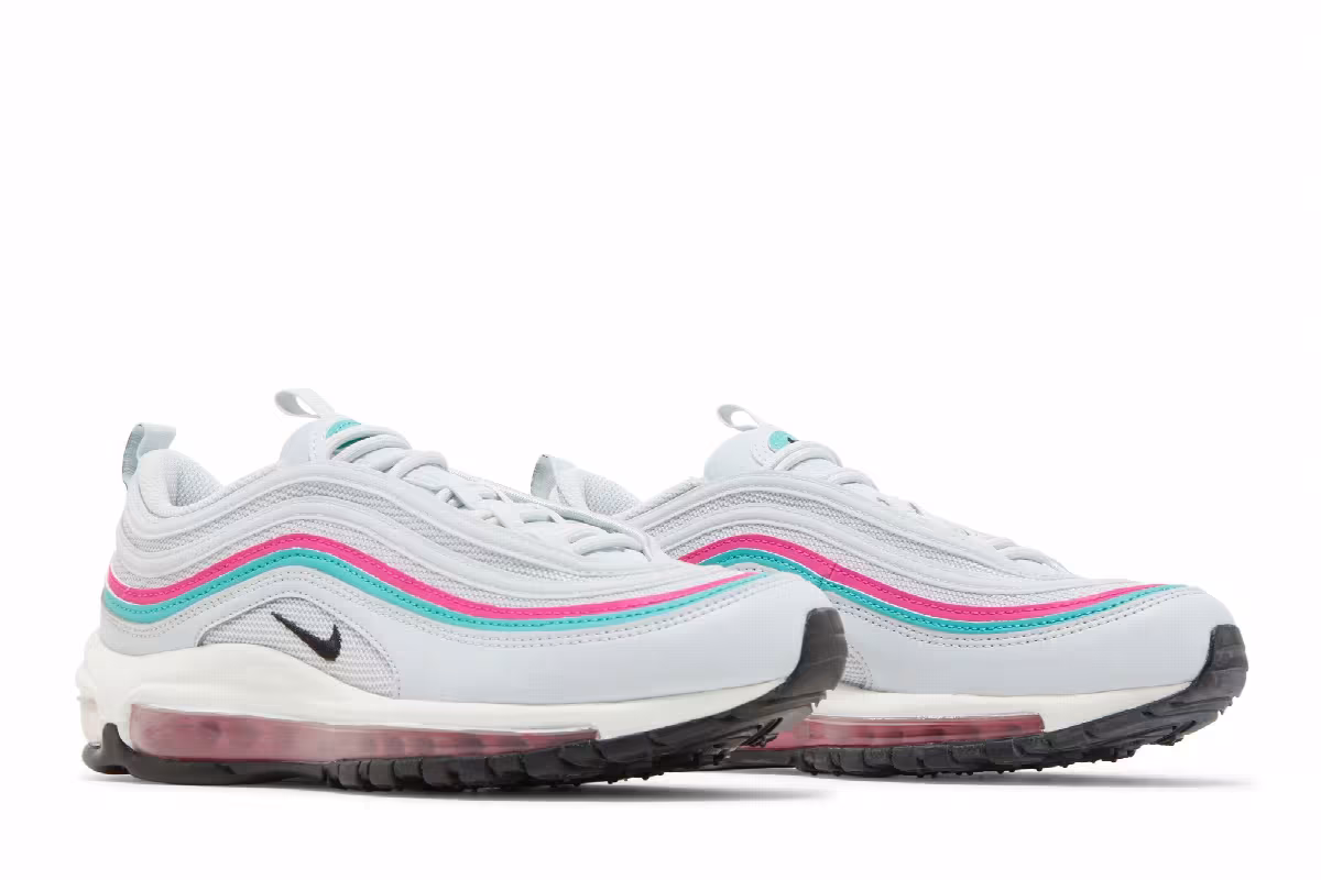 Nike Women's Air Max 97 Silver Beach, view 9