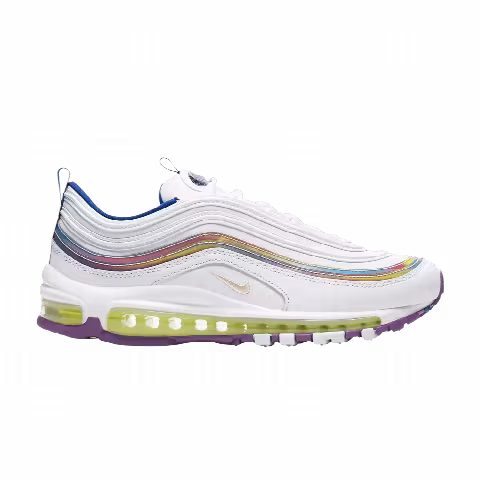 Nike Wmns Air Max 97 SE 'White Iridescent Stripes'
