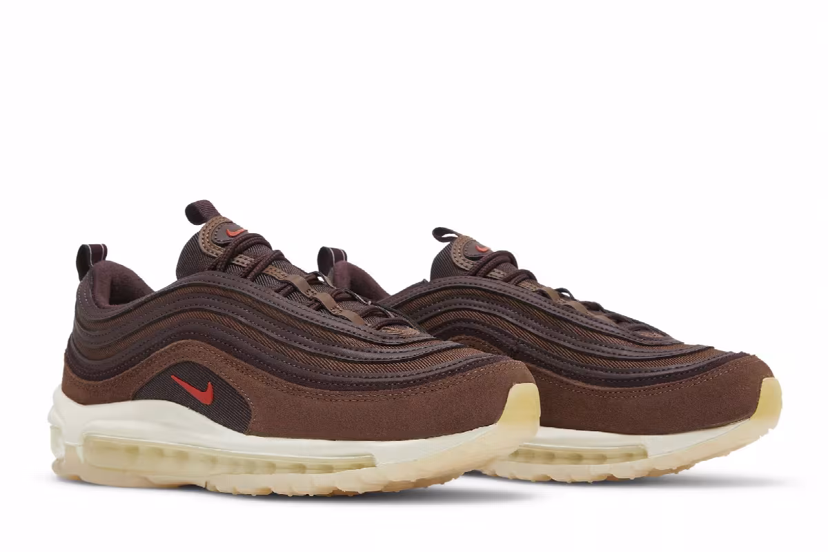 Nike Women's Air Max 97 SE Coffee, view 9