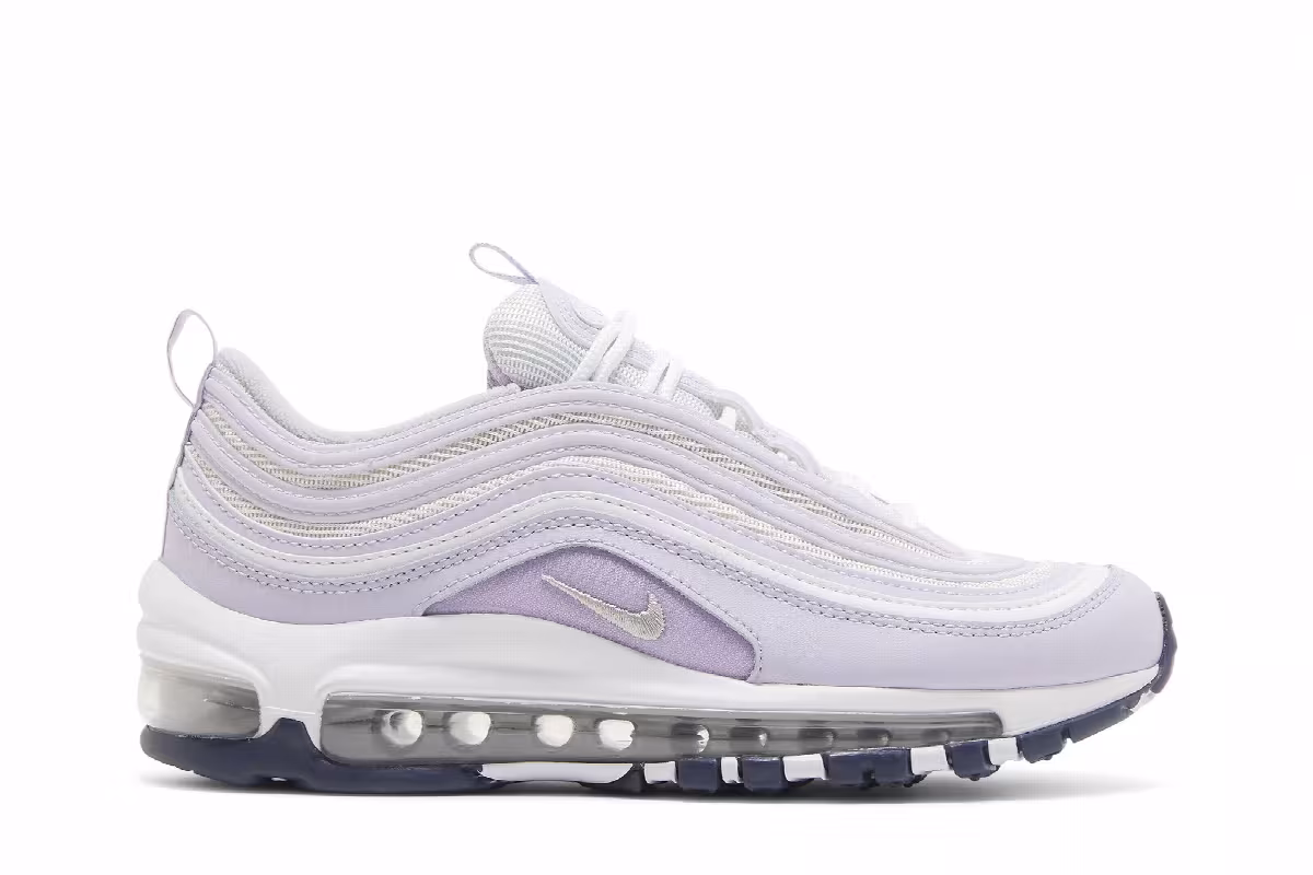 Nike Air Max 97 GS White Violet Frost, view 2