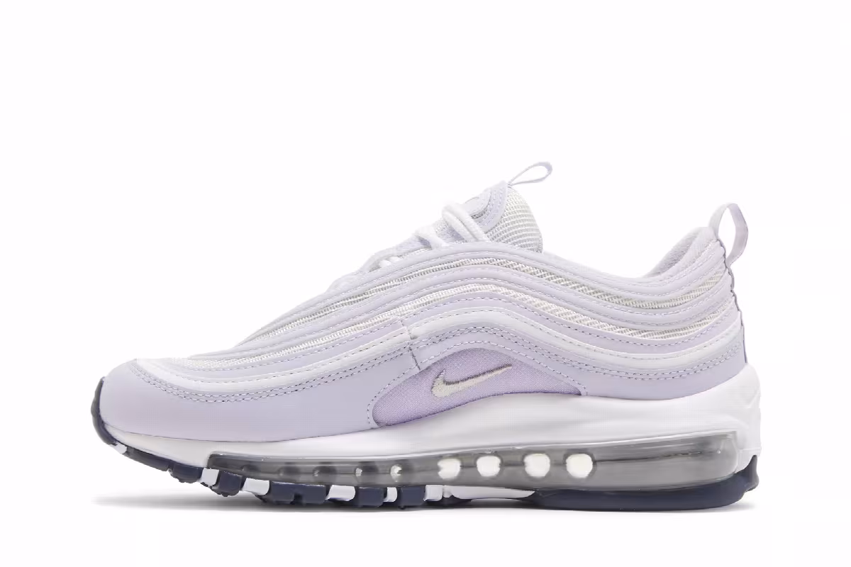 Nike Air Max 97 GS White Violet Frost, view 4