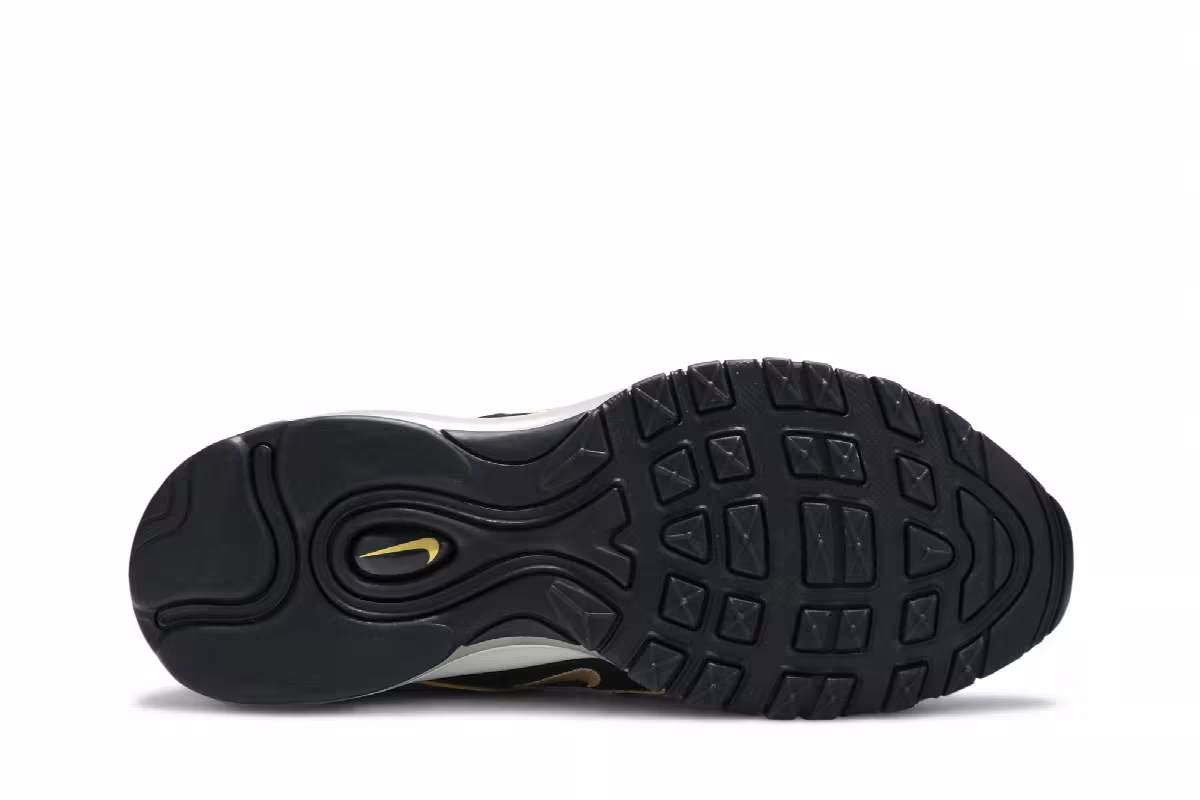 Nike Air Max 97 GS Black Metallic Gold, view 5
