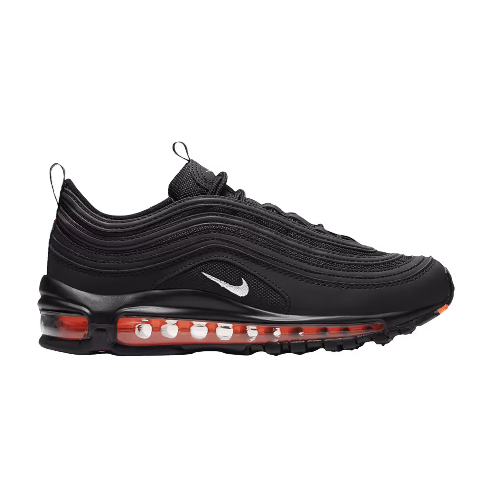 Nike Air Max 97 GS Black Total Orange