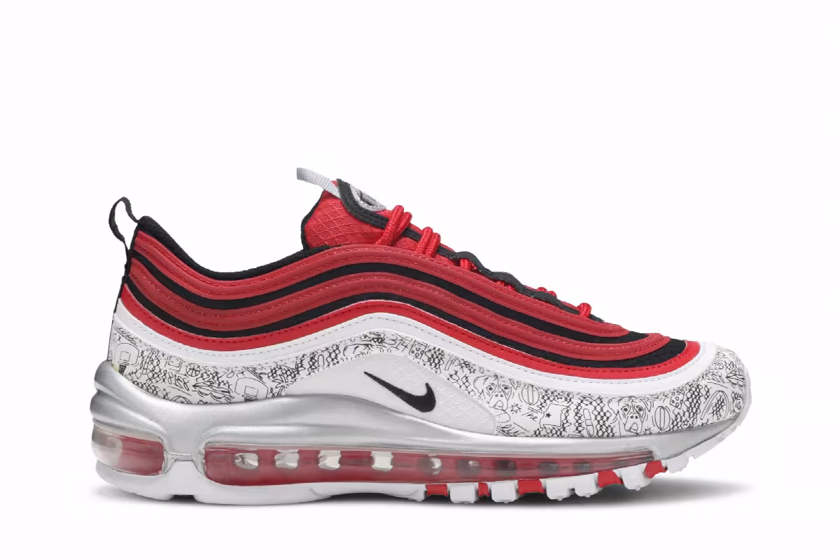 Jayson Tatum x Nike Air Max 97 GS Saint Louis Roots, view 2
