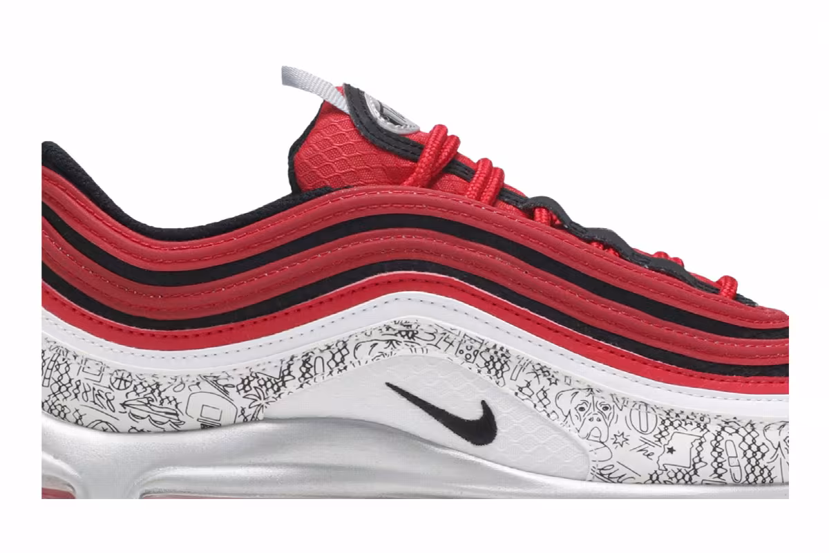 Jayson Tatum x Nike Air Max 97 GS Saint Louis Roots, view 3