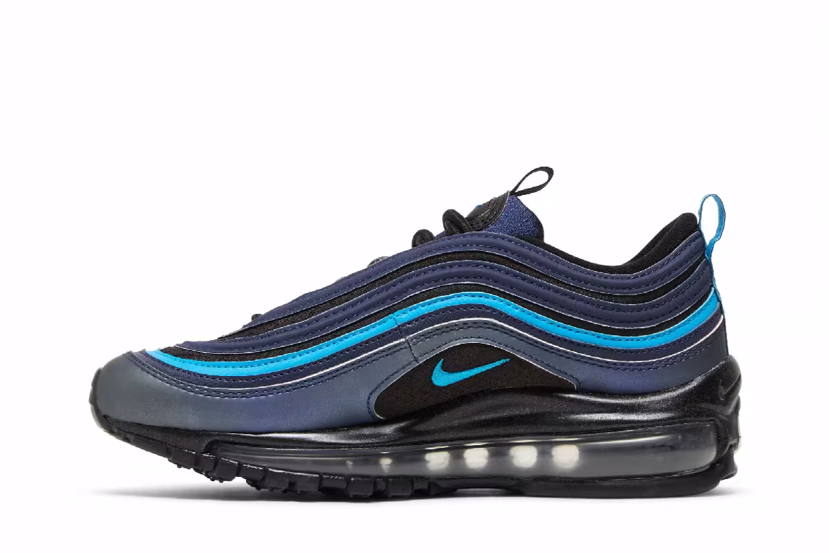 Nike Air Max 97 SE GS Blackened Blue, view 4