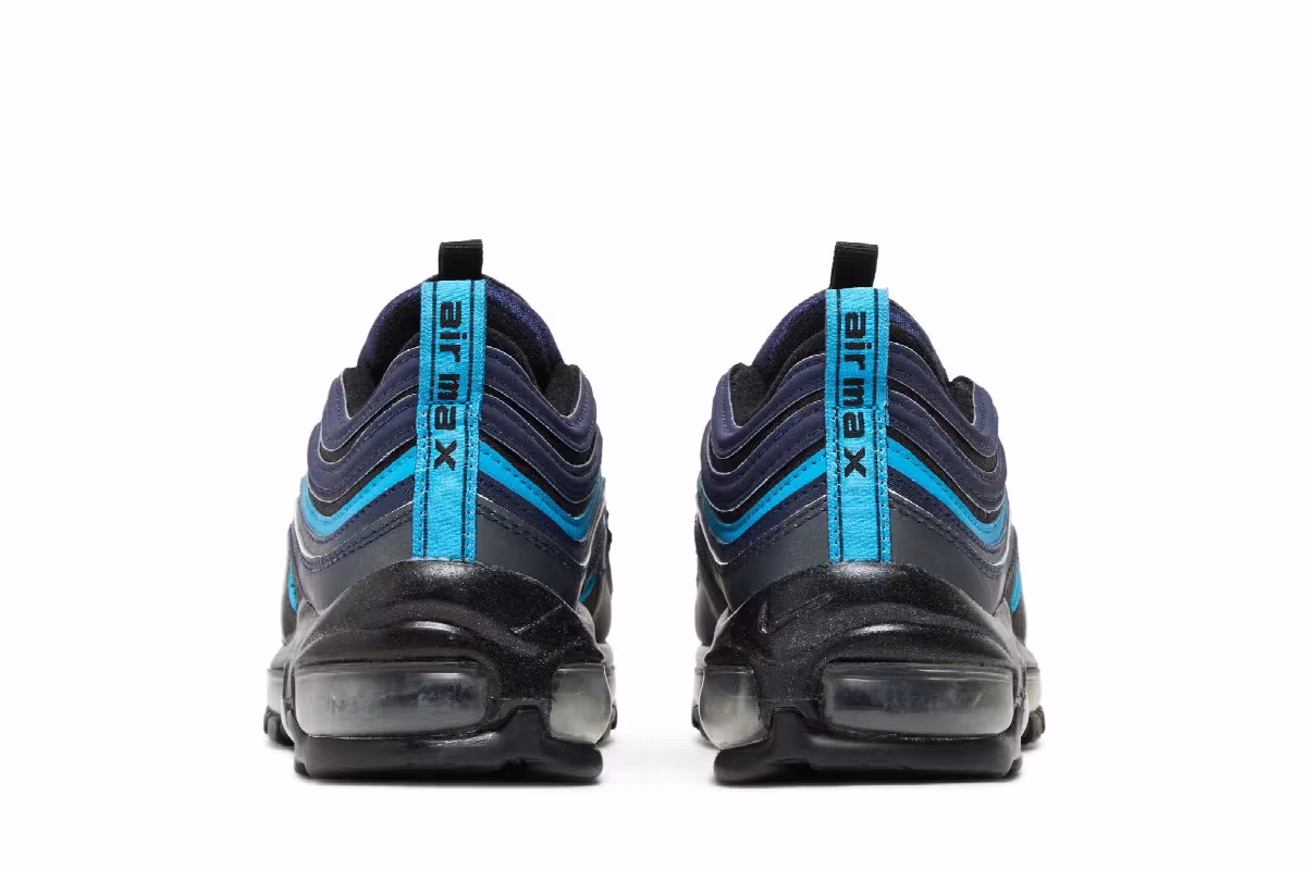 Nike Air Max 97 SE GS Blackened Blue, view 7