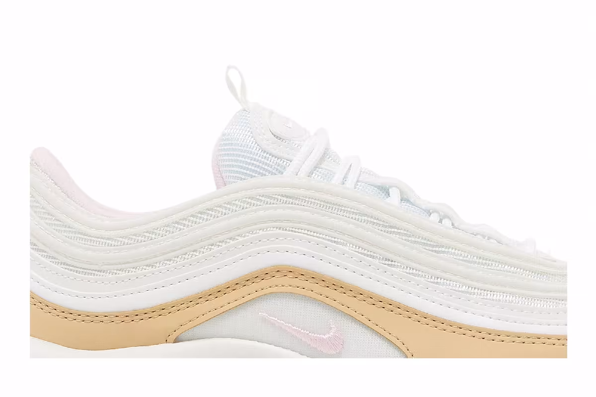 Nike Air Max 97 GS Sesame Pink Foam, view 3