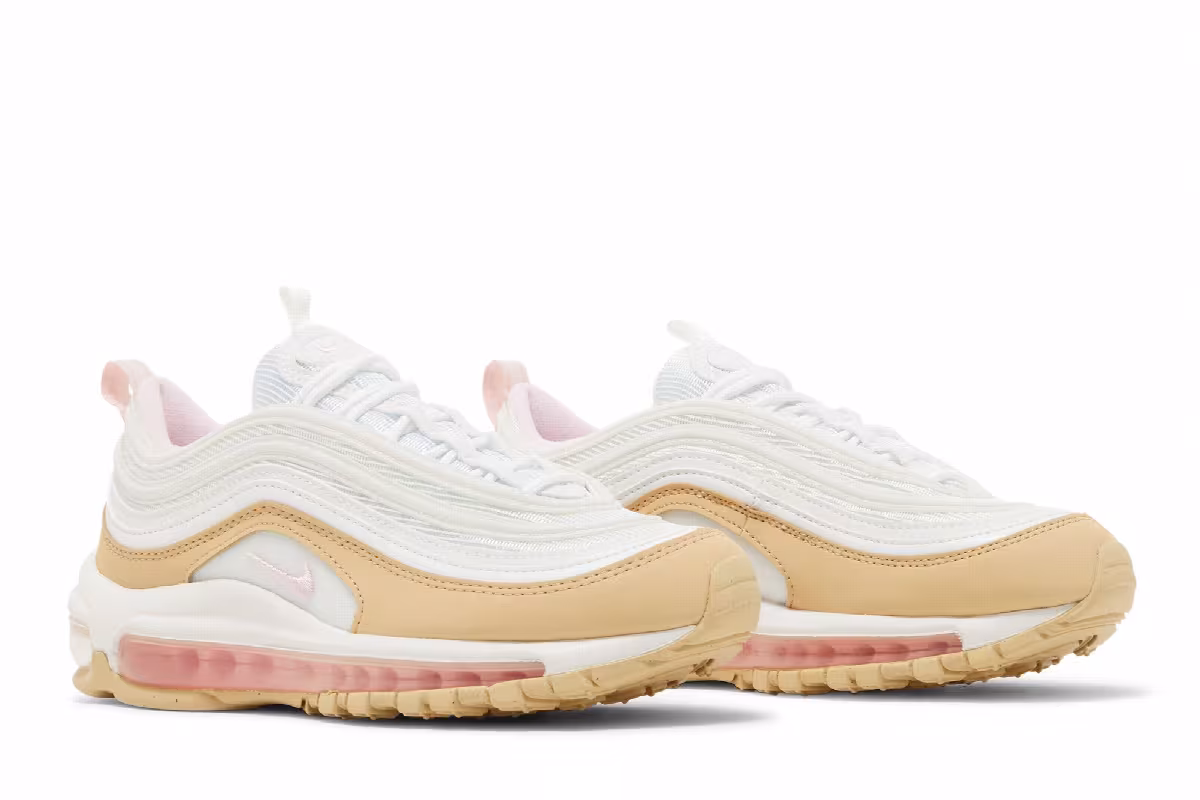 Nike Air Max 97 GS Sesame Pink Foam, view 9