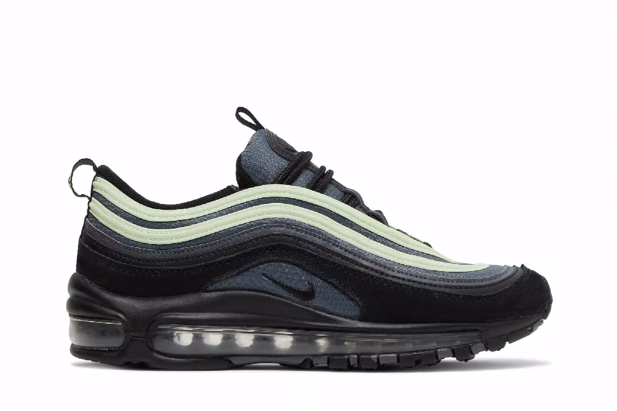 Nike Air Max 97 GS Barely Volt, view 2