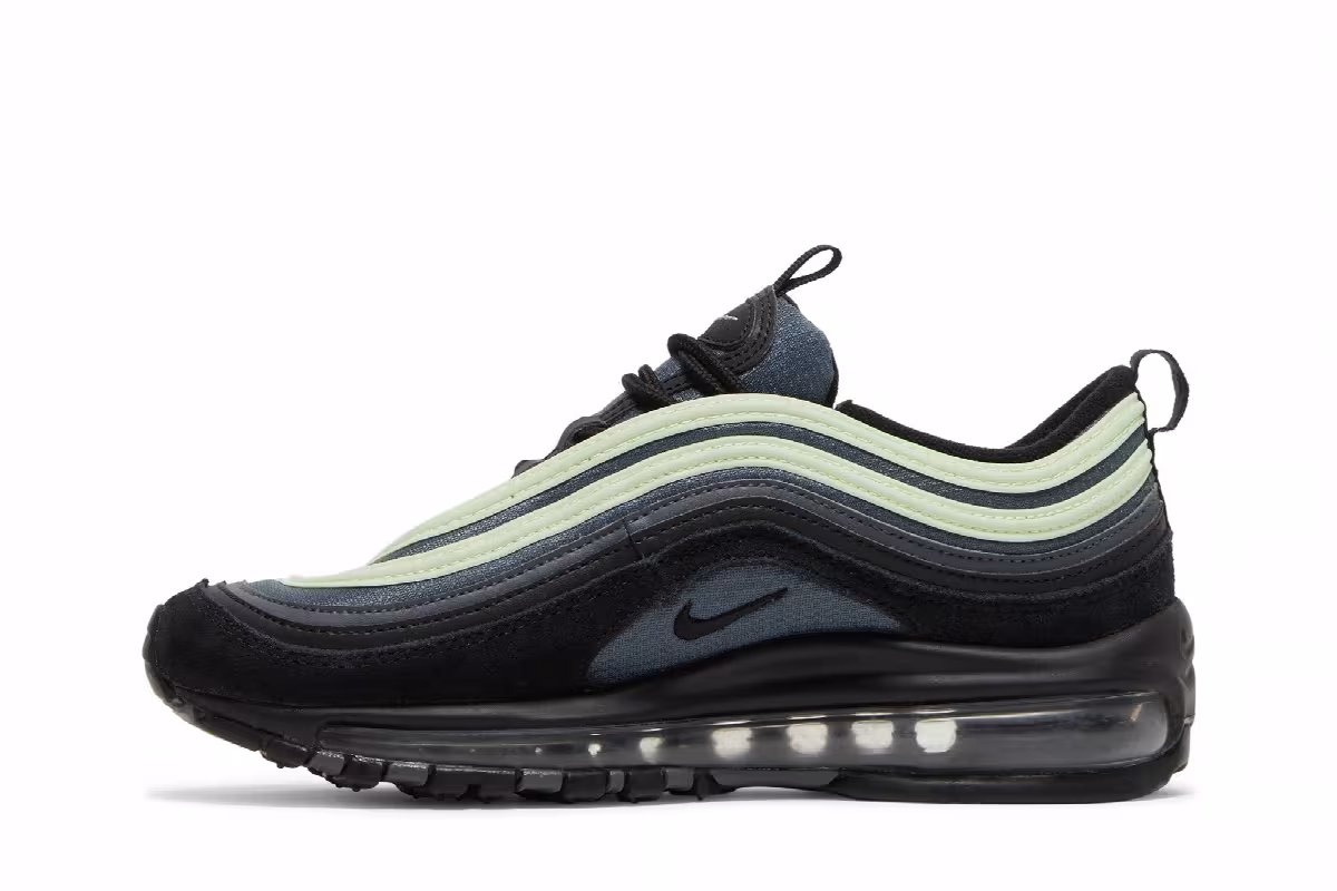 Nike Air Max 97 GS Barely Volt, view 4