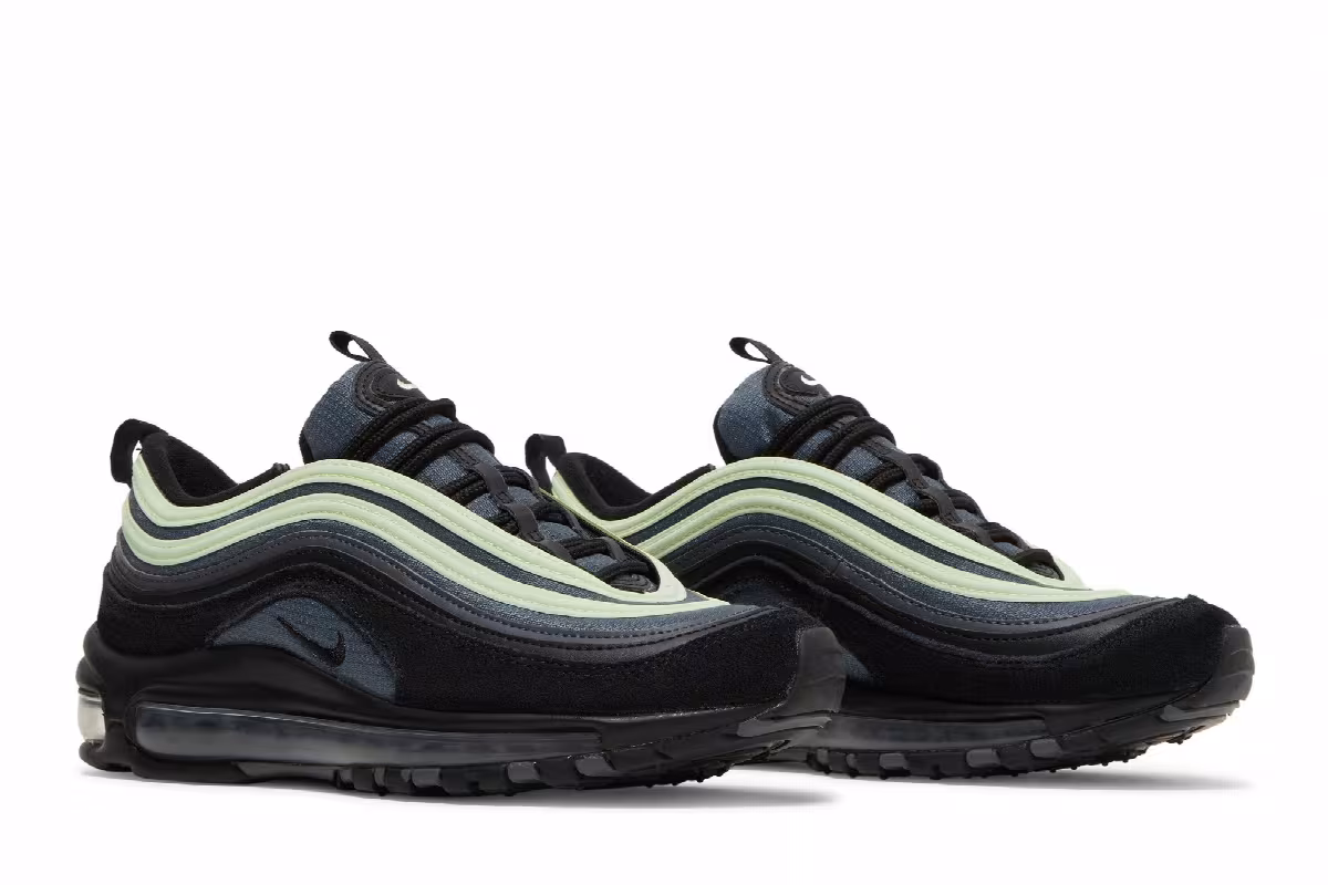 Nike Air Max 97 GS Barely Volt, view 9