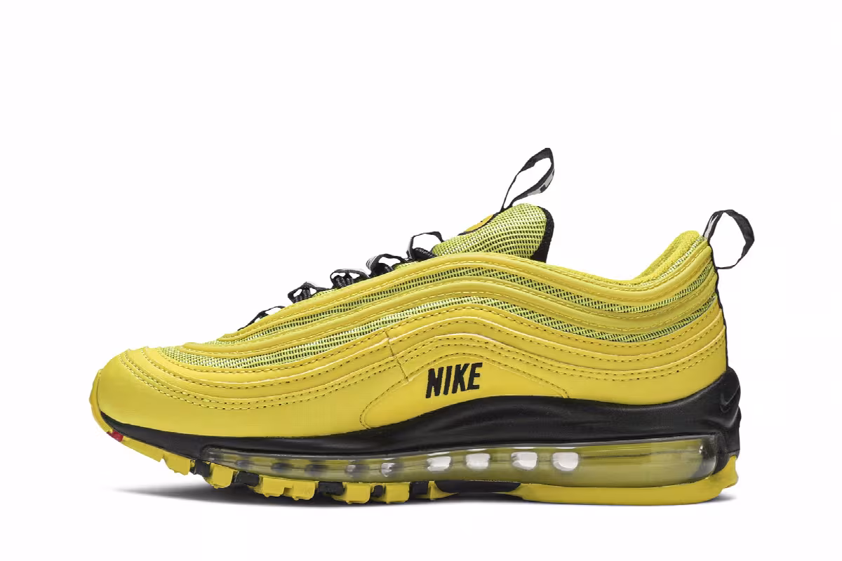 Nike Air Max 97 GS Bright Citron, view 4