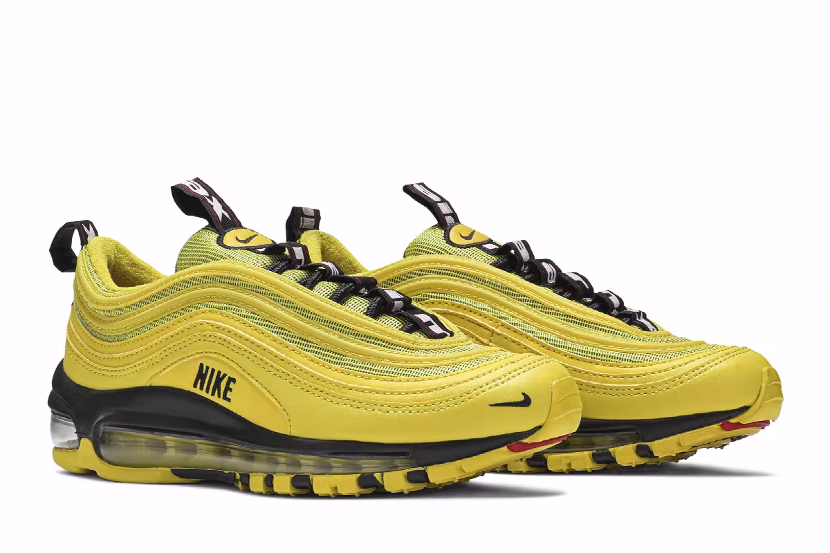 Nike Air Max 97 GS Bright Citron, view 9