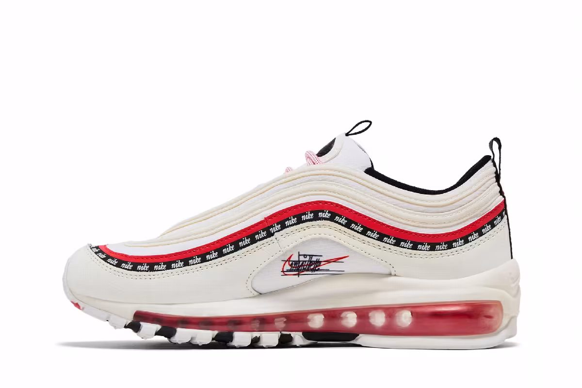 Nike Air Max 97 GS Script Swoosh, view 4