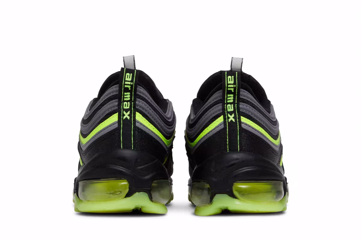 Nike Air Max 97 HZ GS Black Volt, view 7