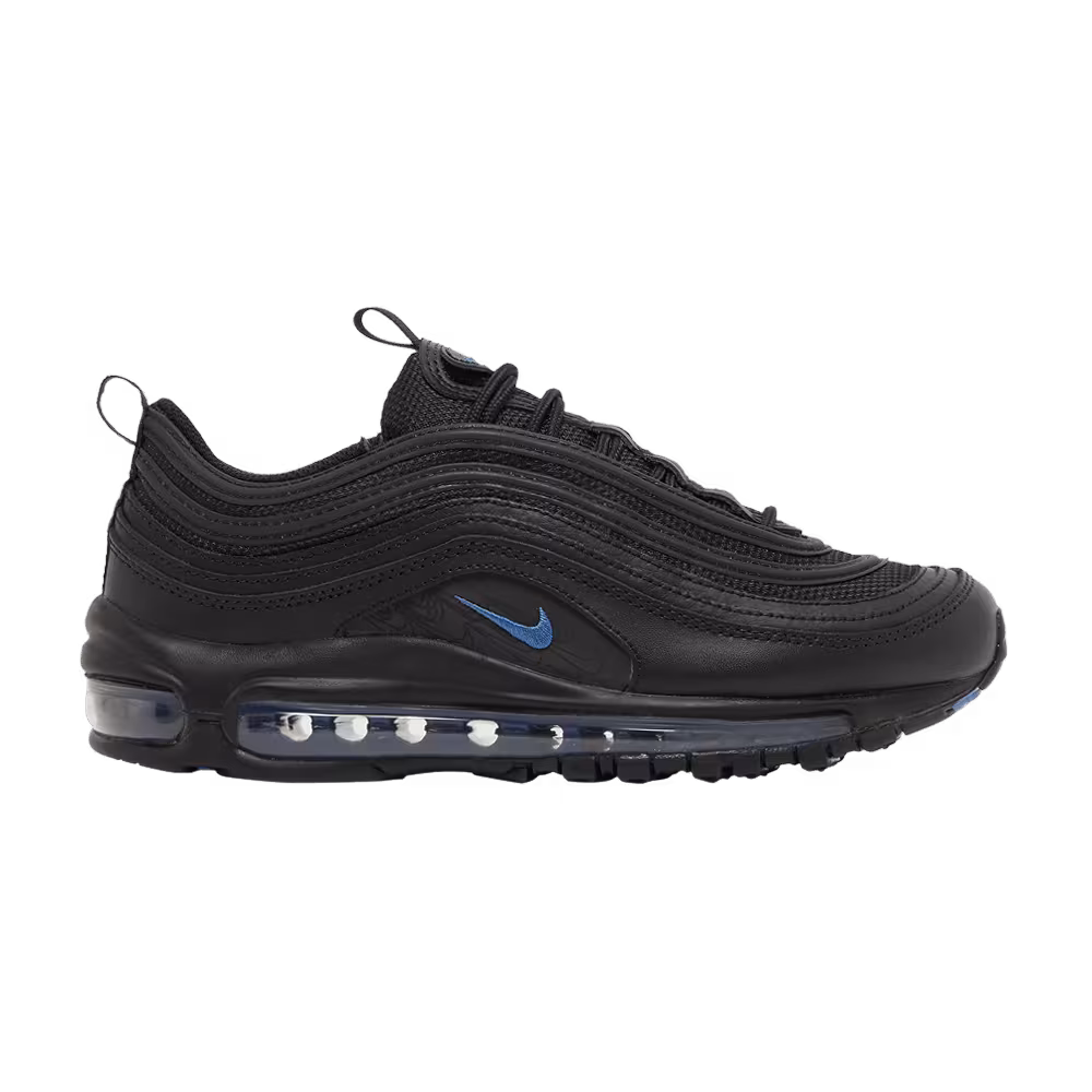 Nike Air Max 97 GS Black Dark Marina Blue